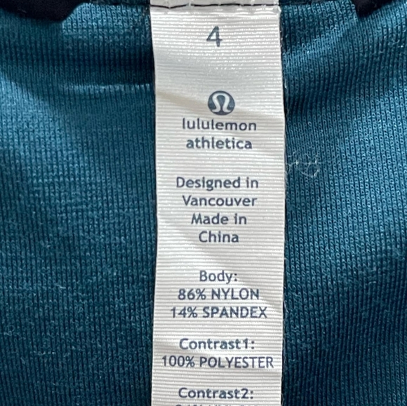 Lululemon Right Round Jacket Alberta Lake Blue Size 4 - Picture 6 of 6